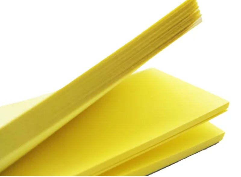 DL Yellow Sticky Notes Pad 76×51mm – 100 Sheets - Image 2